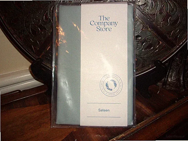 New The Company Store Seamist Green Cotton Percale Standard Pillowcases