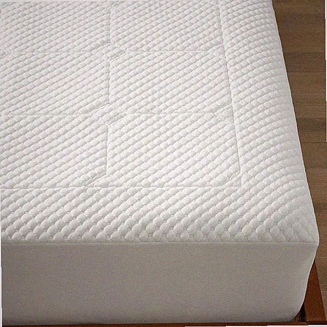 The Company Store Comfort Cushion Quilted Memory Foam Mattress Pad - White