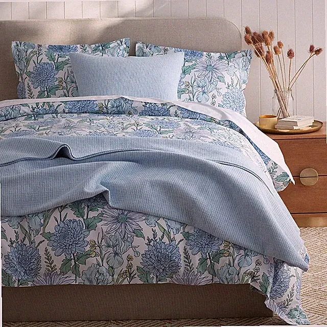 The Company Store Garden Bliss Classic Smooth Sateen Duvet Cover