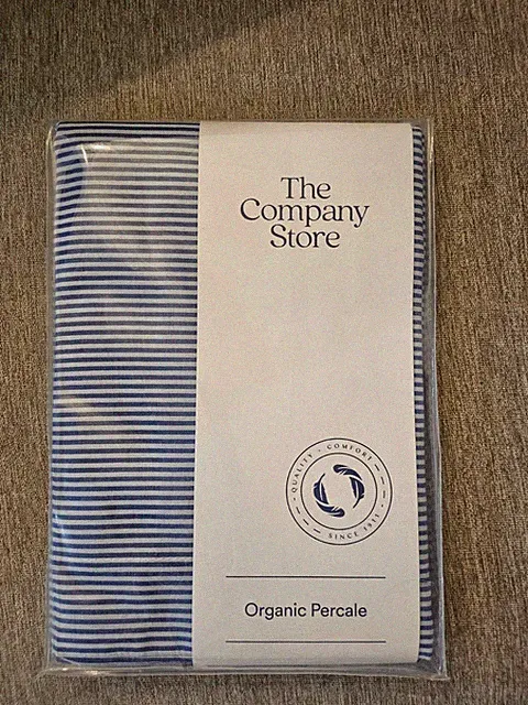 The Company Store Grayson Stripe Organic Percale Sham 20x26