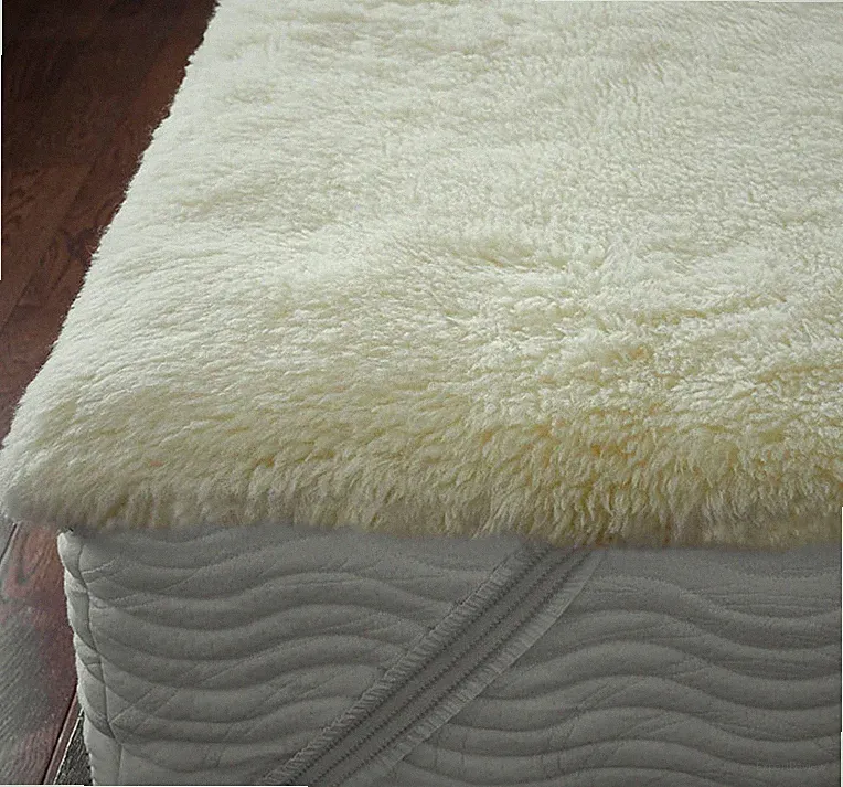 The Company Store Legends Hotel Wool Mattress Pad - Natural