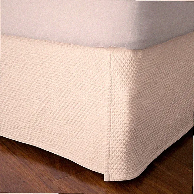 The company store Madelyn Egyptian Cotton Matelasse Bed Skirt|6894