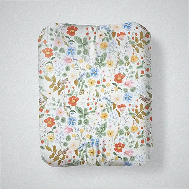 The company store Strawberry Fields Classic Cool Cotton Percale Fitted Bed Sheet